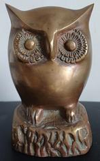 Amsterdamse school bronzen uil, Ophalen of Verzenden, Brons