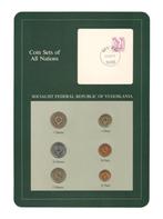 Joegoslavië Dinara/Para Coin Sets of All Nations (donkergroe, Ophalen of Verzenden, Joegoslavië, Setje