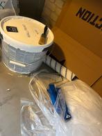 verf (bijna helemaal vol) en toebehoren, Doe-het-zelf en Verbouw, Verf, Beits en Lak, Ophalen, Wit, Minder dan 5 liter, Verf