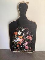 Gebloemde snijplank, Ophalen of Verzenden, Zo goed als nieuw