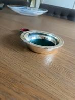 Wijnhouder / flessenbak zilver met wijn druip stop, Antiek en Kunst, Ophalen of Verzenden, Zilver