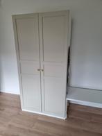 Twee Ikea Pax kledingkastdeuren Flisberget licht beige, 50 tot 100 cm, 150 tot 200 cm, Zo goed als nieuw, Ophalen