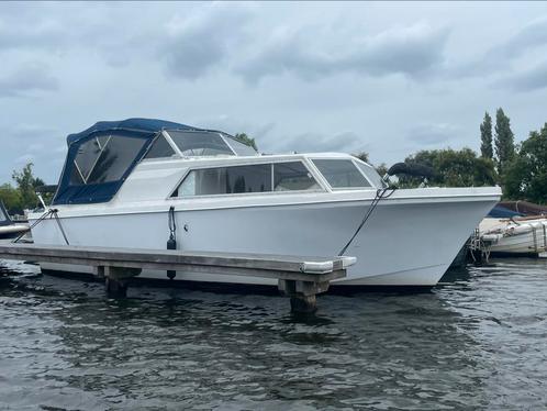 Kilkruiser 720 nieuwe Mitsubishi diesel en boegschroef, Watersport en Boten, Motorboten en Motorjachten, Zo goed als nieuw, Polyester