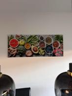 Schilderij glas Fruits and Vegetables 50x125 cm, Ophalen, 50 tot 75 cm, Nieuw, Schilderij