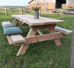 Douglas picknicktafel, Nieuw, Rechthoekig, Hout, Ophalen