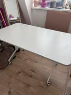 stevig kantelbaar bureau 141 bij 80 74 hoog, Huis en Inrichting, Bureaus, Ophalen of Verzenden, Zo goed als nieuw