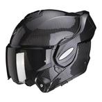 Scorpion Exo-Tech Evo Carbon Solid motorhelm SALE van 459,90, XS, Systeemhelm, Kinderen, Ophalen of Verzenden