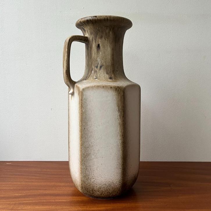 OPRUIMING  Scheurich West Germany pottery vaas 497-45, Huis en Inrichting, Woonaccessoires | Vazen, Gebruikt, Overige kleuren