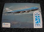 Sticker KLM FIFA Fasson Voetbal Postkaart 15 x 10,5 cm, Ophalen, Nieuw, Overige typen