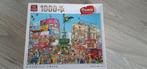 King puzzel 1000 stukjes piccadilly circus, Ophalen of Verzenden, 500 t/m 1500 stukjes, Legpuzzel, Zo goed als nieuw