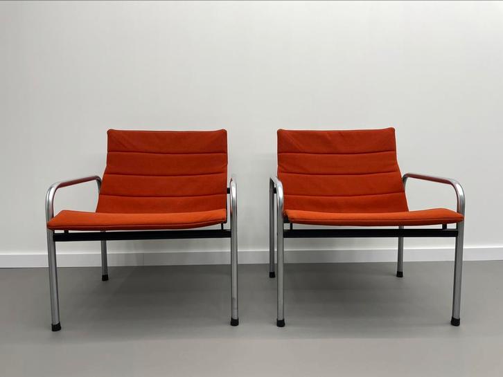 2x Ultrex Fauteuils van Just Meijer voor Kembo 70’, Huis en Inrichting, Fauteuils, Gebruikt, 50 tot 75 cm, Ophalen