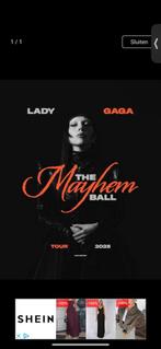 GEZOCHT! 4 tickets lady gaga Amsterdam., Tickets en Kaartjes, Twee personen, Oktober