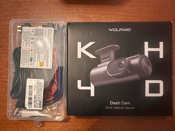 WOLFANG Dashcam - 4K + 32GB SD Card + hardwire kit beschikbaar voor biedingen
