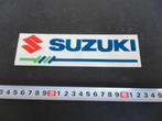 sticker transparant SUZUKI, Ophalen, Zo goed als nieuw