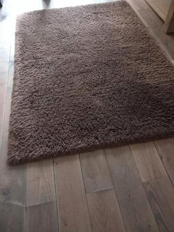 2 stuks Hoogpolige vloerkleden kwantum bruin  Ehv 5655 beschikbaar voor biedingen