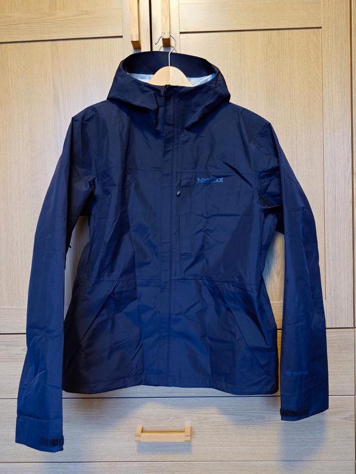 nieuwe Marmot Gore Tex regenjas (zwart), Caravans en Kamperen, Regenkleding, Nieuw, Regenjas, Ophalen of Verzenden