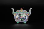 Chinees porselein Famille rose antieke wierookbrander censer, Ophalen of Verzenden