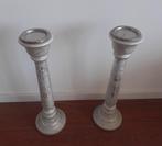 Vintage Kandelaars, Overige materialen, Gebruikt, Ophalen of Verzenden, Kandelaar
