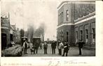 Hoogezand - Station, Verzamelen, Ansichtkaarten | Nederland, Ophalen of Verzenden, Voor 1920, Gelopen, Groningen