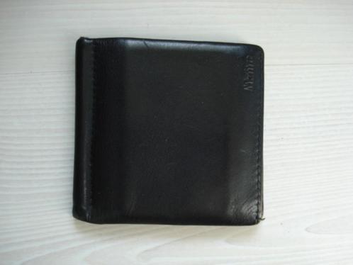 Hele mooie money-clip van zwart leer / merk Maitre., Sieraden, Tassen en Uiterlijk, Portemonnees, Zo goed als nieuw, Overige merken