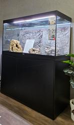 Aquatlantis Splendid Ultra 120x50 cm Zwart, VOLGA meubel, Ophalen, Nieuw, Leeg aquarium