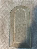 Facet geslepen glas v pendule klokje ., Antiek en Kunst, Antiek | Klokken, Ophalen