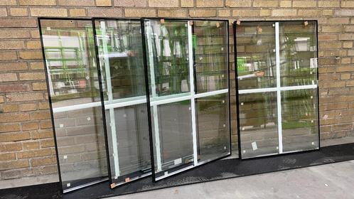 HR++ / Dubbel glas / 5-15-4 / 4x / 696 x 1024 / kruisroede, Doe-het-zelf en Verbouw, Glas en Ramen, Nieuw, Gevelraam of Ruit, 80 tot 120 cm