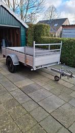 Hapert aluminium aanhanger 130 x 250, Ophalen, Zo goed als nieuw