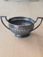 Antieke Art Deco Mappin & Webb verzilverde suikerpot €29, Ophalen of Verzenden, Zilver