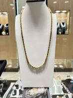 Magnum ketting met zirconia 18k goud, Sieraden, Tassen en Uiterlijk, Kettingen, Ophalen, Nieuw, Goud