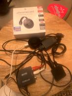 Google Chromecast 2e Gen + HDMI2AV Converter, Ophalen of Verzenden, Gebruikt, HDMI, Zonder harde schijf
