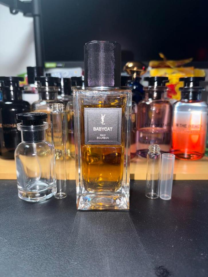 YSL - Babycat🍦 Sample/Decant, Sieraden, Tassen en Uiterlijk, Uiterlijk | Parfum, Zo goed als nieuw, Ophalen of Verzenden