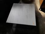 Kleine Witte Tafel (marmer look), Huis en Inrichting, Tafels | Bijzettafels, Overige materialen, 55 tot 75 cm, Minder dan 45 cm