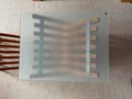 Vintage IKEA Ekeberg Bedtafeltjes - Set van 2, Minder dan 55 cm, Gebruikt, Glas, Vintage Ikea