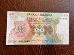 Oeganda twintig shilling ZJ UNC, Ophalen of Verzenden, Overige landen, Los biljet