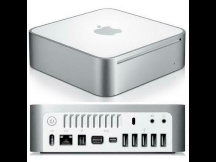 Mac Mini YM008BCA9G5 en Iomega Ext. Harde Schijf en T/M Enz., Computers en Software, Apple Desktops, Gebruikt, Mac Mini, HDD, 2 tot 3 Ghz