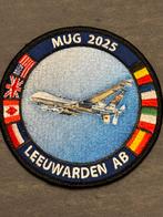 Embleem MUG 2025 Leeuwarden AB, Verzenden, Luchtmacht, Nederland, Embleem of Badge