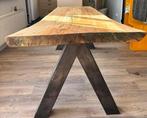 Boomstam schaaldeel tafel epoxy, Huis en Inrichting, Tafels | Eettafels, Ophalen, Nieuw, 50 tot 100 cm, Vijf personen of meer