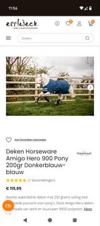 Gloednieuwe amigo deken maat 5,3(160 cm), Dieren en Toebehoren, Paarden en Pony's | Dekens en Dekjes, Ophalen of Verzenden, Nieuw
