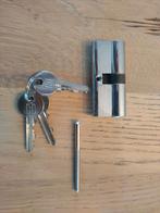 Cilinderslot met 3 sleutels, Gebruikt, Ophalen of Verzenden, Slot