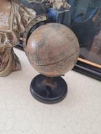 antieke kleine blikken wereldbol, Ophalen of Verzenden