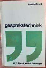 Gesprekstechniek - Annette Garrett, Ophalen of Verzenden, Gelezen