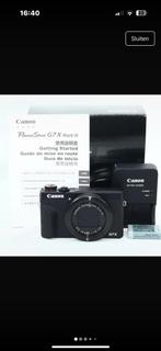 OPZOEK‼️naar canon g7x mark ii/iii, Audio, Tv en Foto, Fotocamera's Digitaal, Ophalen, Zo goed als nieuw, Canon
