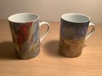 Twee mokken Vincent van Gogh uit het van Gogh Museum, Ophalen of Verzenden, Zo goed als nieuw, Overige stijlen, Kop(pen) en/of Schotel(s)