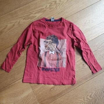 Longsleeve shirt hipster cheetah van tape a lóeil maat 116. beschikbaar voor biedingen