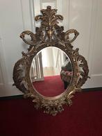 Prachtige Gouden Barok Spiegel – Stijlvolle Eyecatcher, Ophalen, Zo goed als nieuw, Overige vormen, 100 tot 150 cm