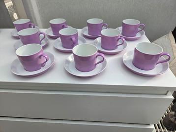 Arzberg Tric Koffiekop en Schotel - Lila beschikbaar voor biedingen
