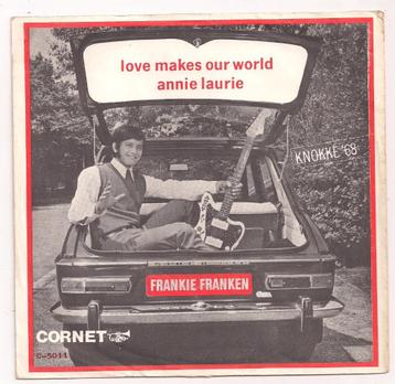 Nederbeat- Frankie Franken- Love makes our World beschikbaar voor biedingen