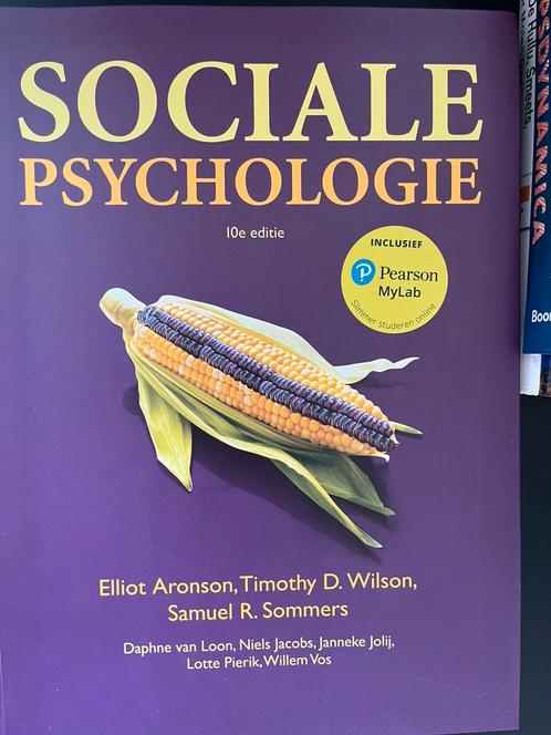 Sociale psychologie, 10e editie met MyLab NL toegangscode, Boeken, Schoolboeken, Zo goed als nieuw, Nederlands, Overige niveaus