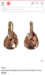 Otazu gold plated oorbellen, nieuw!, Overige materialen, Hangers, Nieuw, Goud